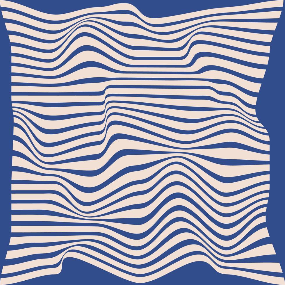 motif simple, abstrait, rétro, art, design pour la décoration, papier d'emballage, impression, tissu ou textile, papier peint mignon, texture moderne. op art. fond d'illusion d'optique. vecteur