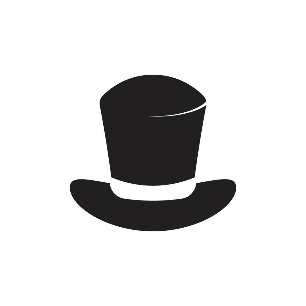 vecteur de logo chapeau megicien