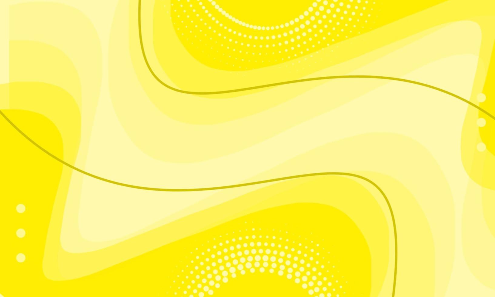 fond abstrait jaune peut être utilisé comme couverture, affiche, bannière ou autre chose vecteur
