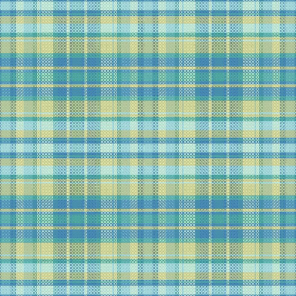 motif à carreaux tartan avec texture et couleur estivale. vecteur