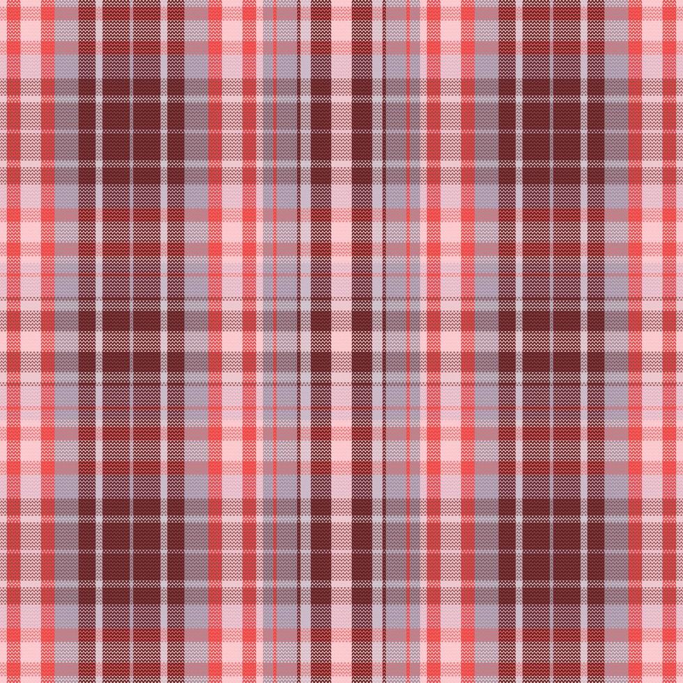 fond de motif à carreaux tartan avec la couleur de la saint-valentin. vecteur