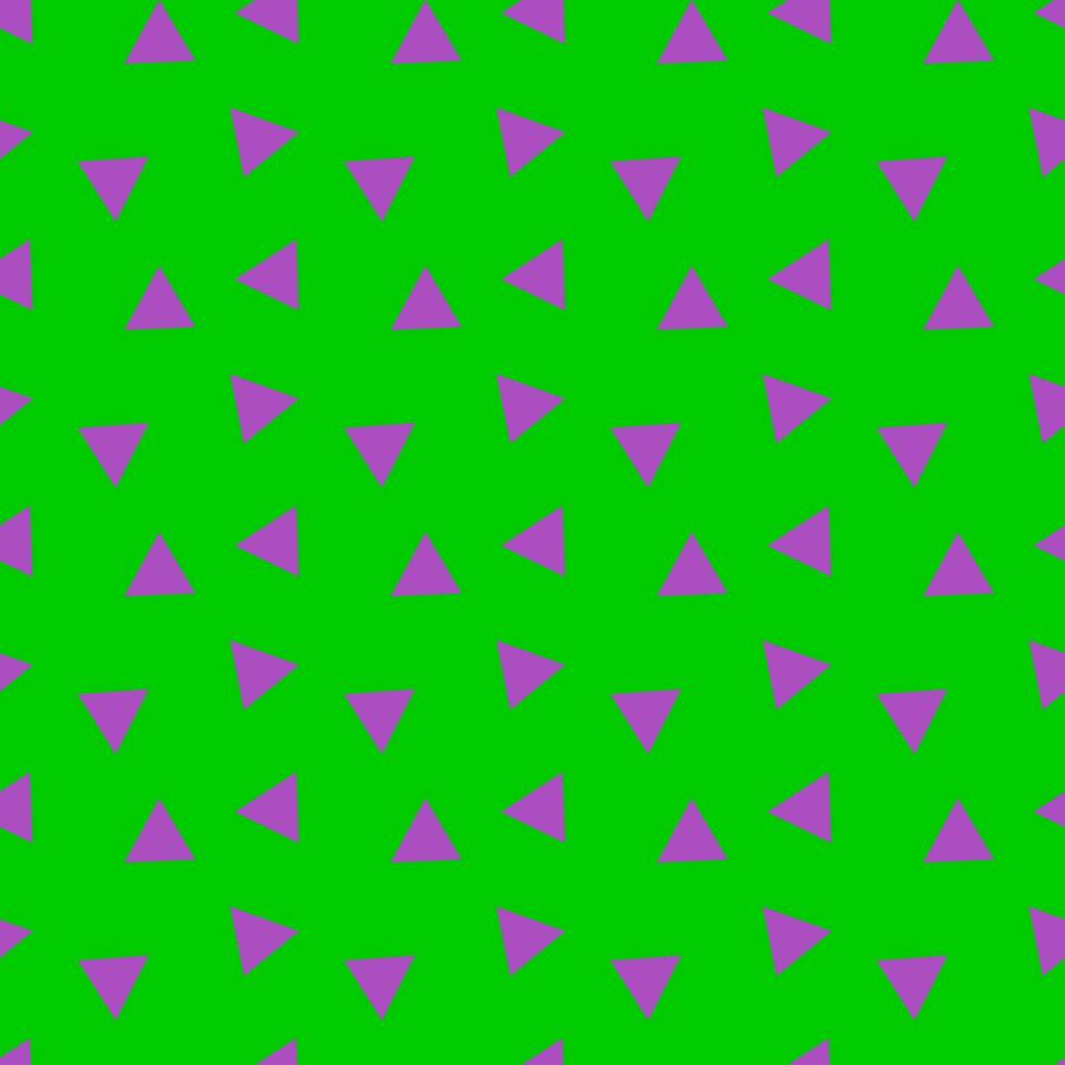 fond transparent avec motif triangle violet sur fond vert vecteur