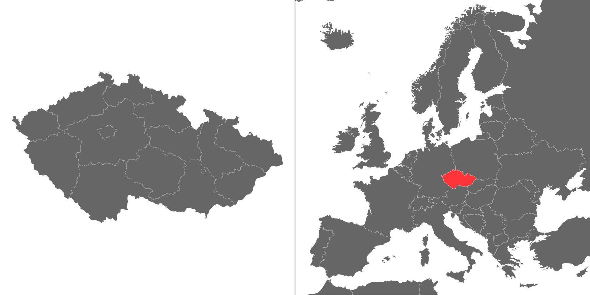 carte avec emplacement vecteur