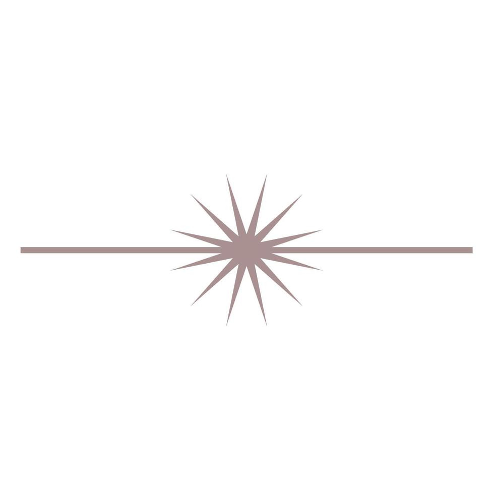 icône de symbole graphique boho minimaliste. Élément d'icône de décoration silhouette minimaliste boho simple pour t-shirt ou impression d'affiche vecteur