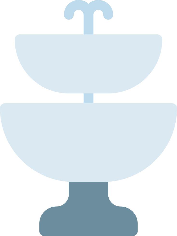 illustration vectorielle de fontaine sur fond.symboles de qualité premium.icônes vectorielles pour le concept et la conception graphique. vecteur