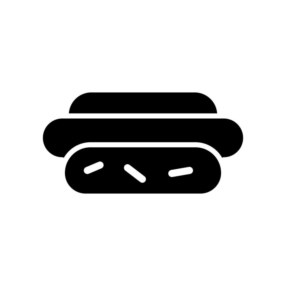 illustration graphique vectoriel de l'icône de hot-dog