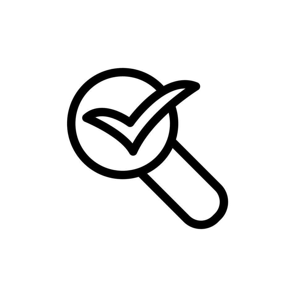 illustration graphique vectoriel de l'icône de la loupe