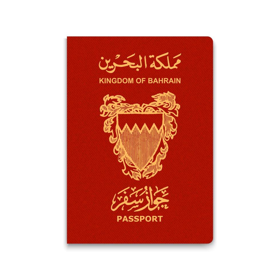 passeport 3d réaliste vecteur