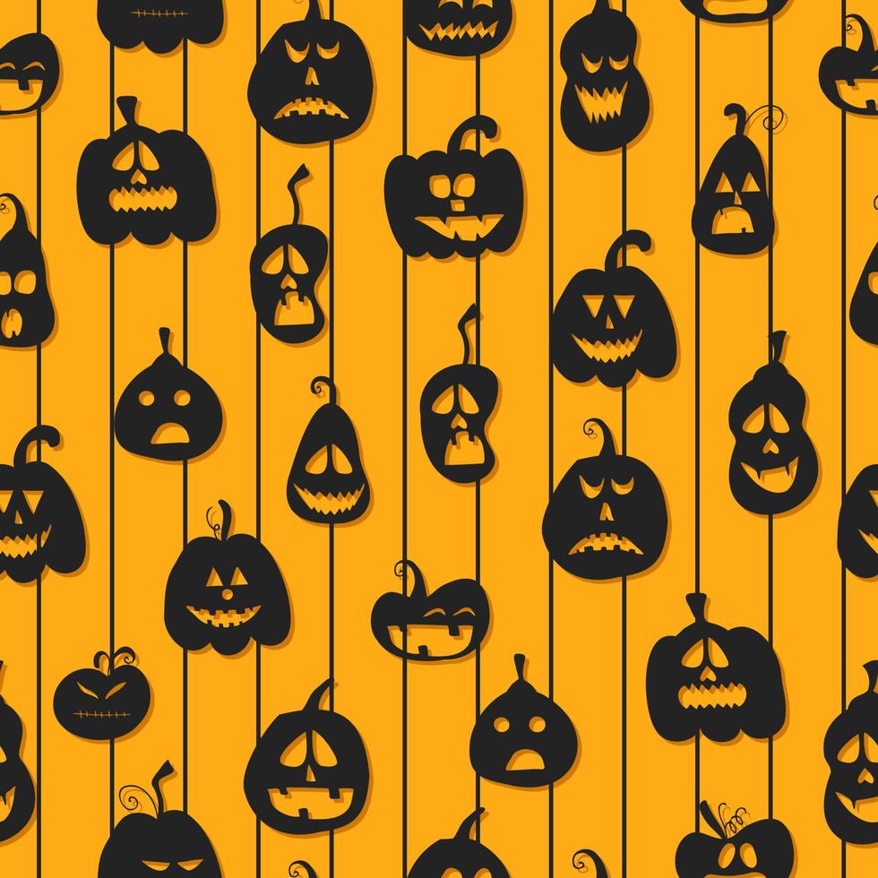 modèle sans couture. halloween - 31 octobre. illustration de doodle dessinés à la main. La charité s'il-vous-plaît. joyeux halloween 2022. vecteur