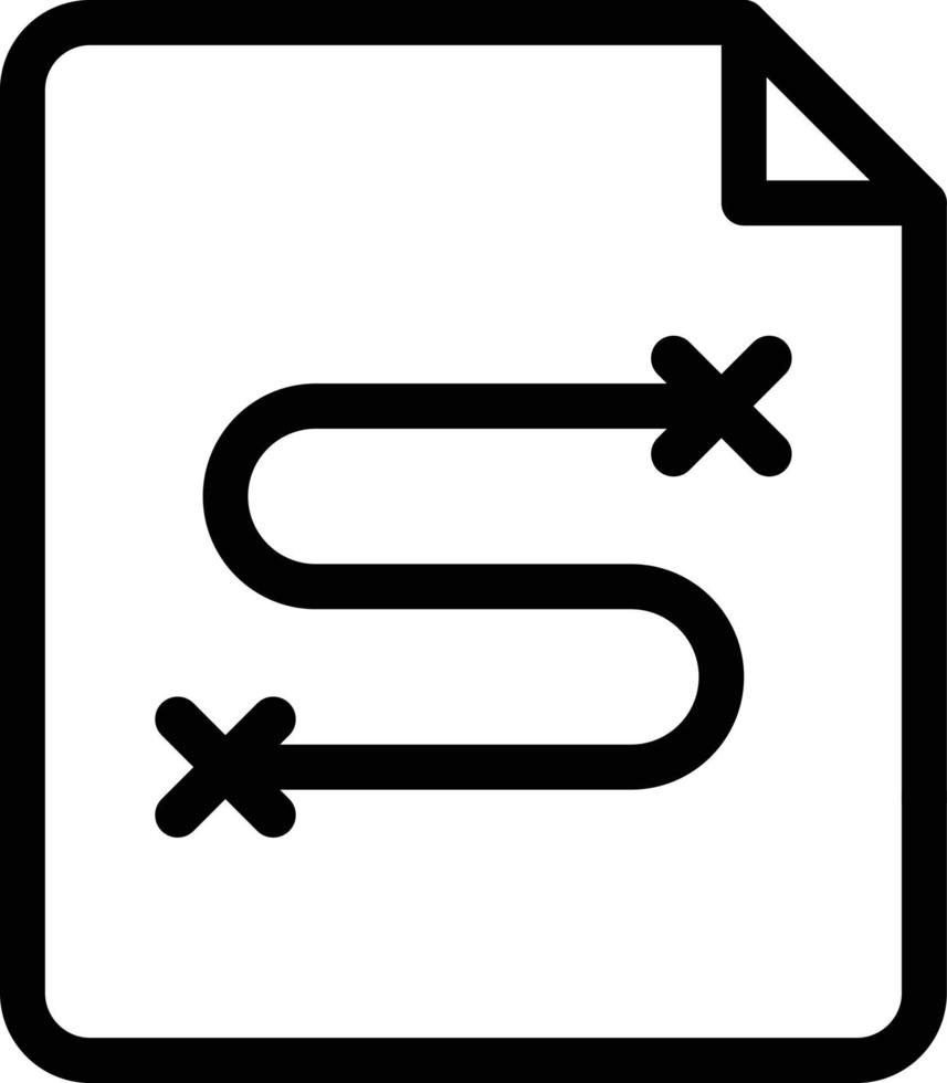 illustration vectorielle de route de fichier sur fond. symboles de qualité premium. icônes vectorielles pour le concept et la conception graphique. vecteur