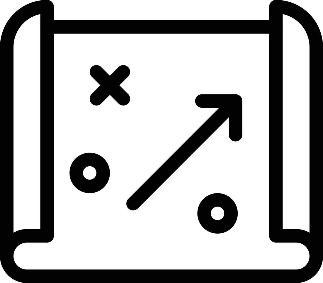 illustration vectorielle de stratégie sur un fond. symboles de qualité premium. icônes vectorielles pour le concept et la conception graphique. vecteur