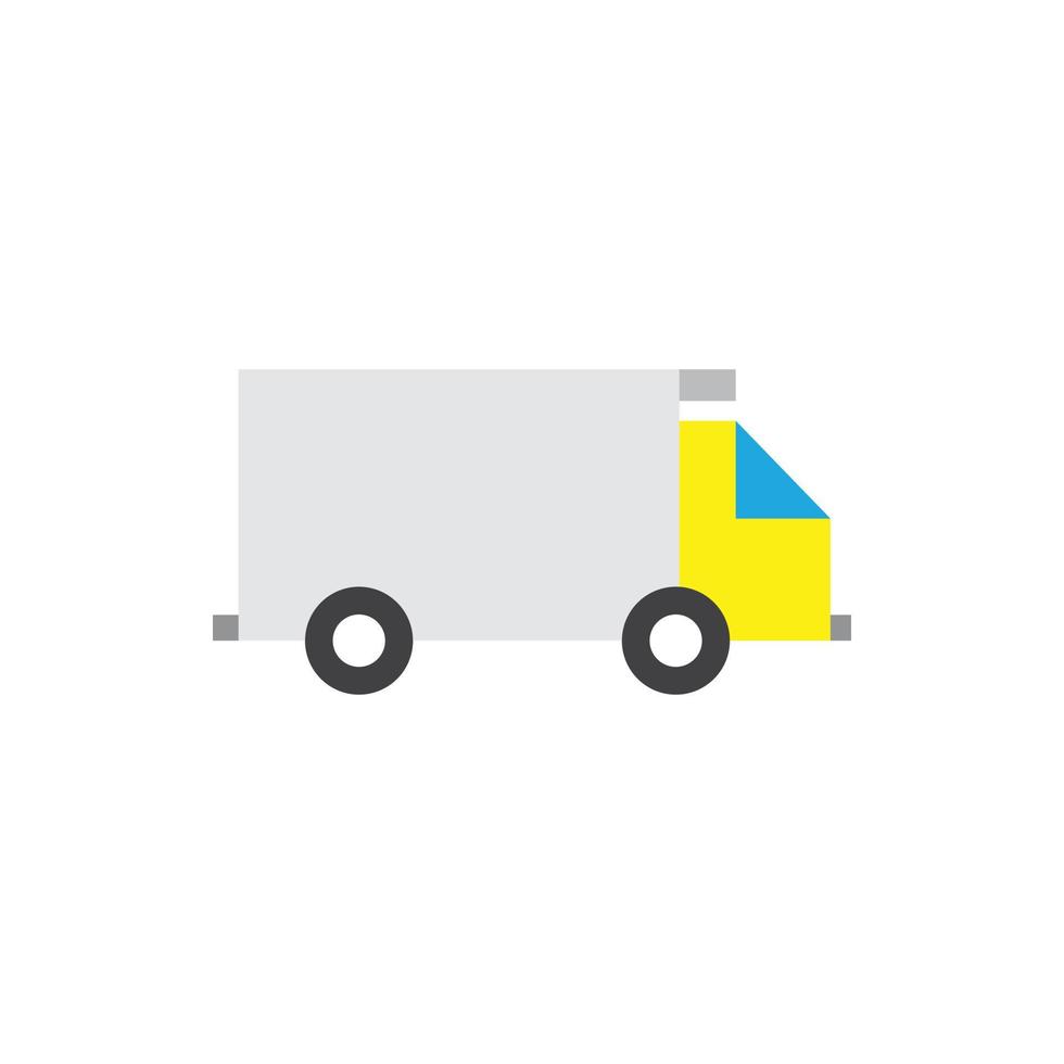 vecteur de camion pour la présentation de l'icône du symbole du site Web