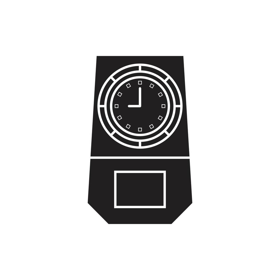 vecteur d'horloge pour la présentation de l'icône du symbole du site Web