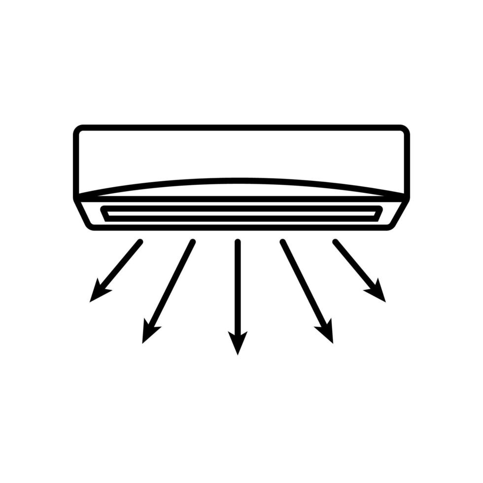 illustration graphique vectoriel du modèle d'icône de climatiseur