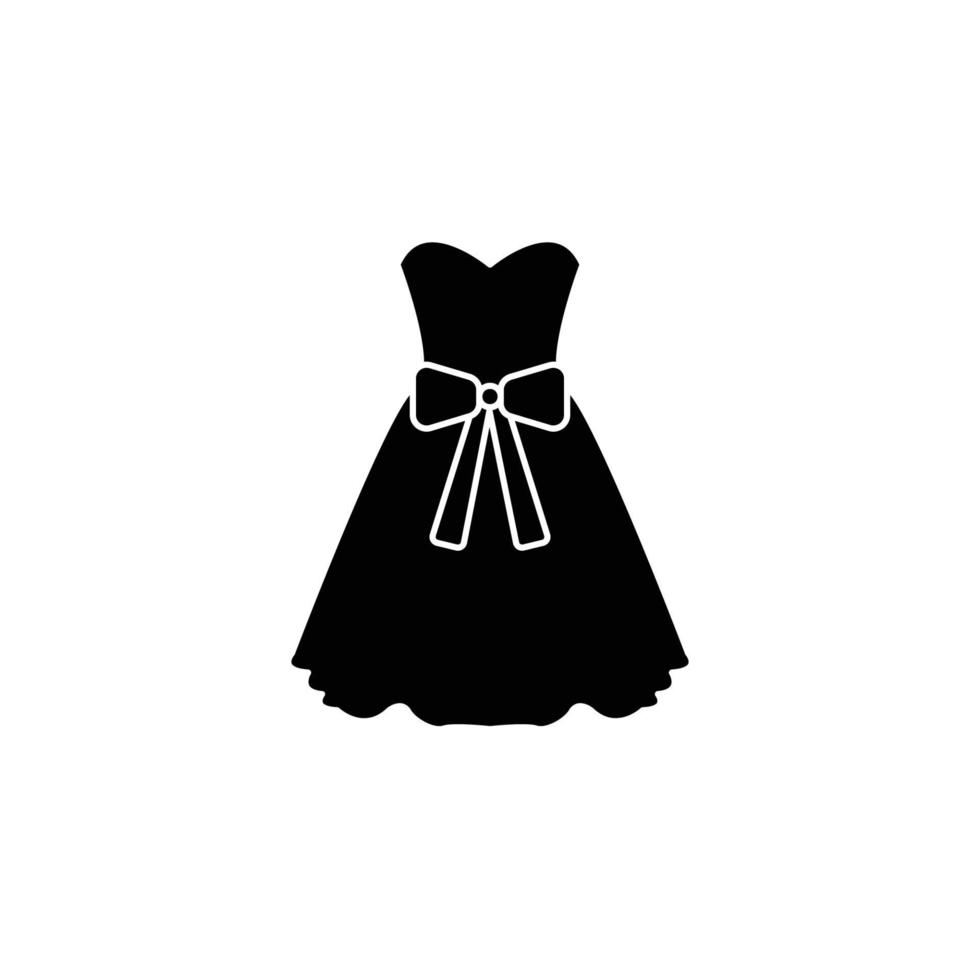 illustration graphique vectoriel de l'icône de la robe