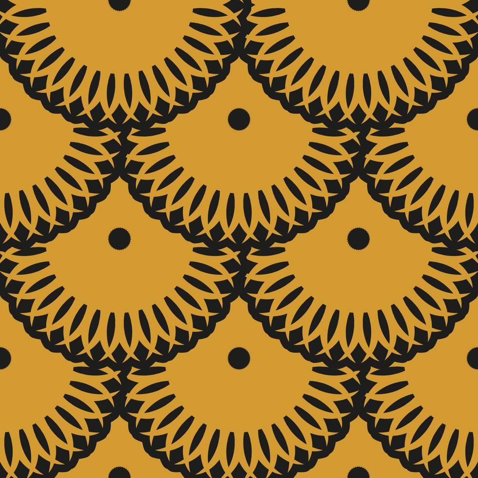 papier peint dans un modèle de style vintage. élément floral indien. ornement graphique pour papier peint, tissu, emballage, emballage. ornement floral abstrait oriental. style simple, illustration vectorielle. vecteur