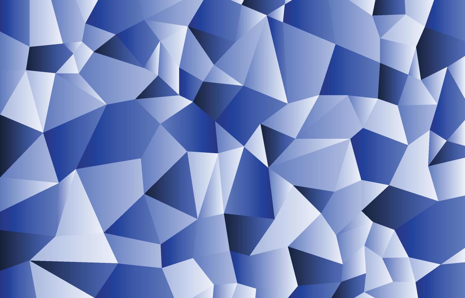 abstrait bleu géométrique low poly motif de répétition graphique fait de diamant mosaïque triangulaire style.vector motif de fond. vecteur