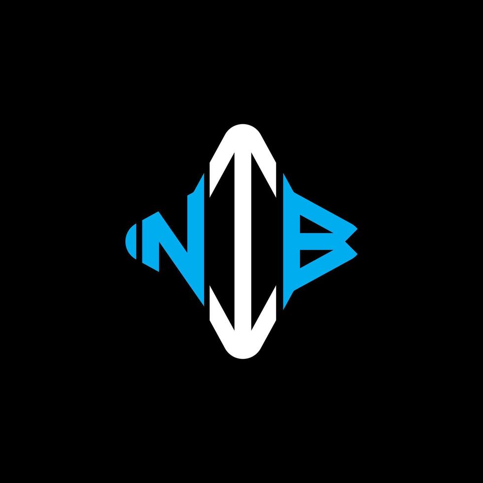 conception créative de logo de lettre plume avec graphique vectoriel