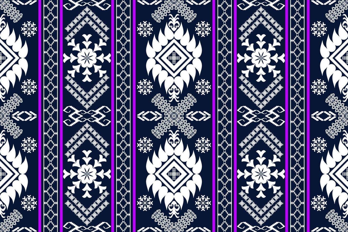 belle broderie.motif oriental ethnique géométrique style traditionnel.aztèque, abstrait, vecteur, illustration.design pour la texture, le tissu, les vêtements, l'emballage, la mode, le tapis, l'impression. vecteur
