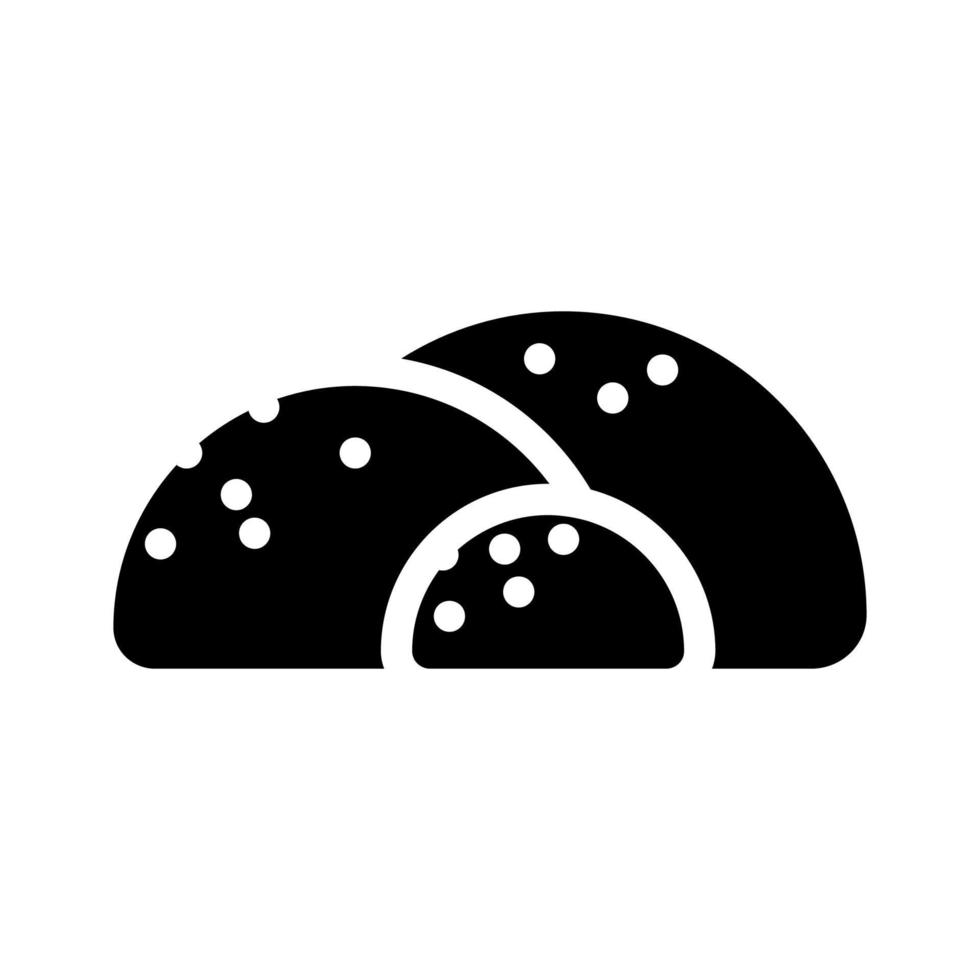 lait fromage glyphe icône illustration vectorielle vecteur