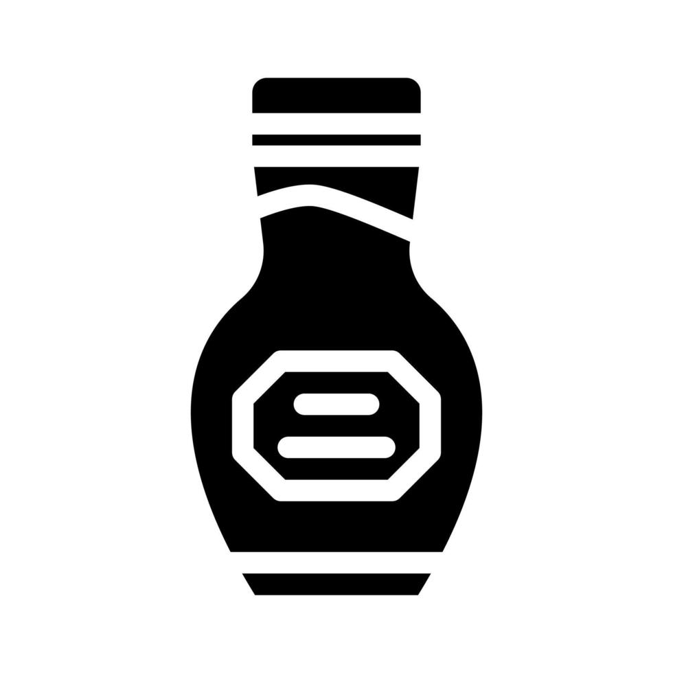 emballage wasabi glyphe icône illustration vectorielle vecteur