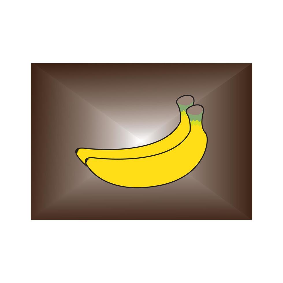 conception d'illustration vectorielle logo banane vecteur