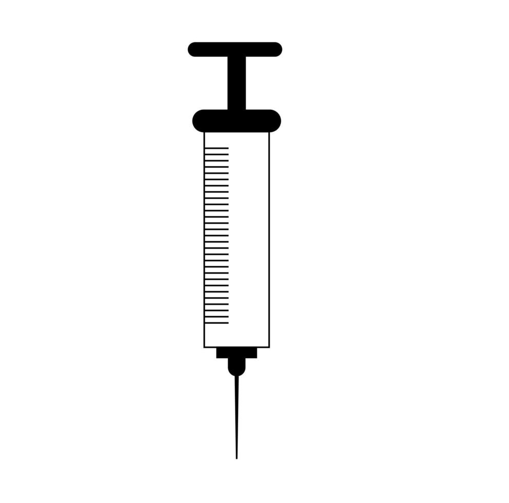 icône de vecteur d'injection ou clipart