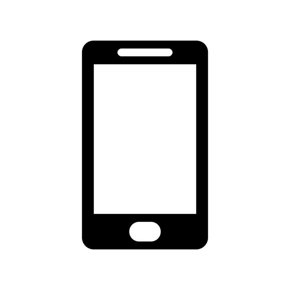 smartphone illustré sur fond blanc vecteur