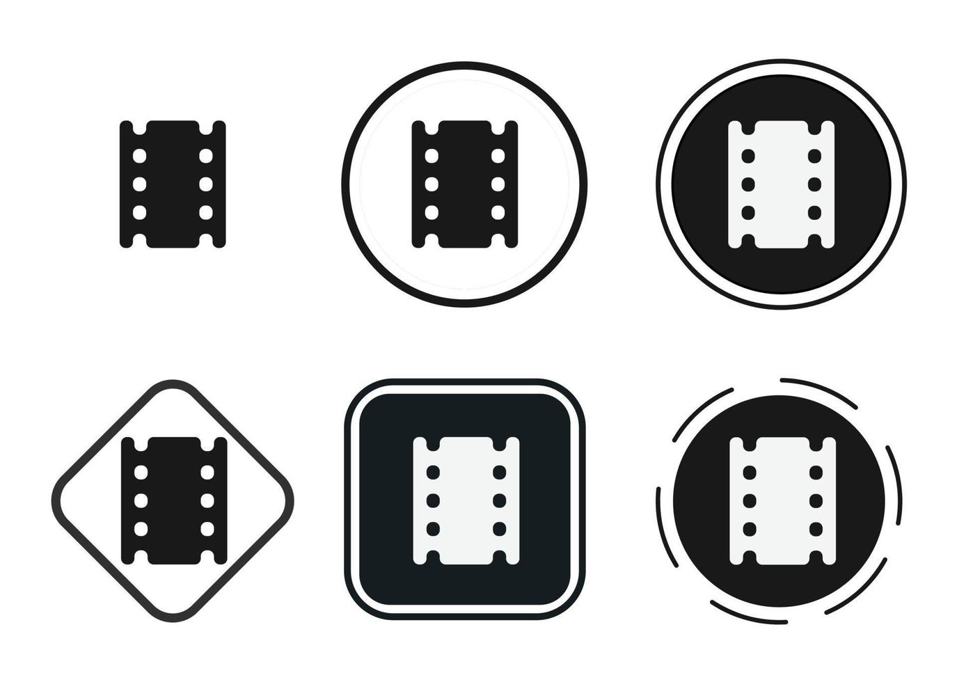 icône du cinéma. jeu d'icônes Web. collection d'icônes à plat. illustration vectorielle simple. vecteur