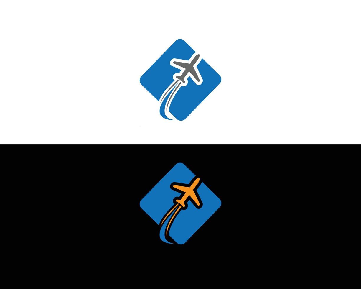 logo de voyage et modèle de conception d'icônes. vecteur
