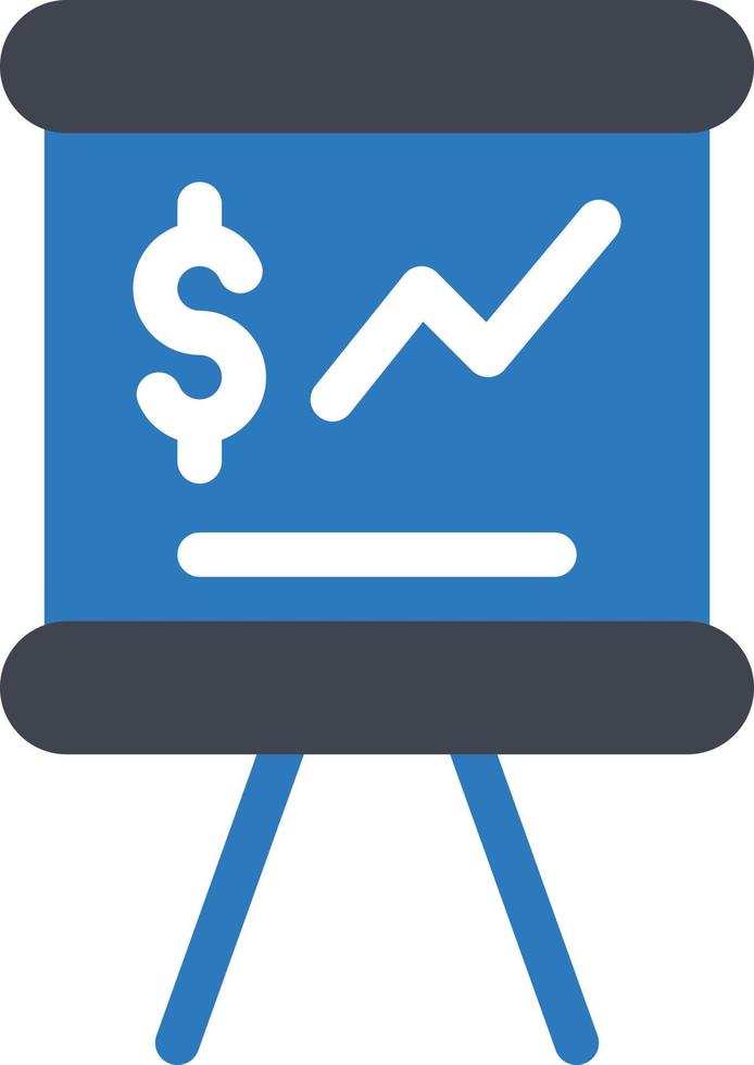 illustration vectorielle de dollar graphique sur fond.symboles de qualité premium.icônes vectorielles pour le concept et la conception graphique. vecteur