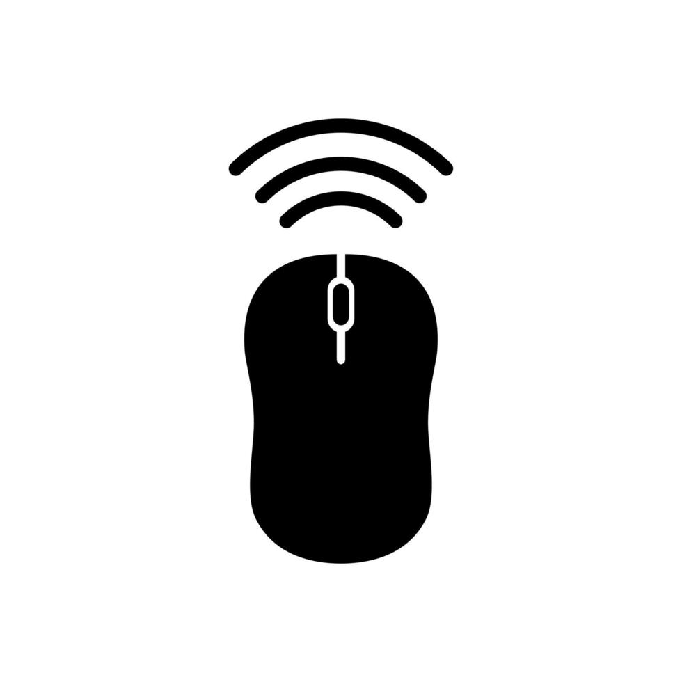 icône de souris sans fil vecteur