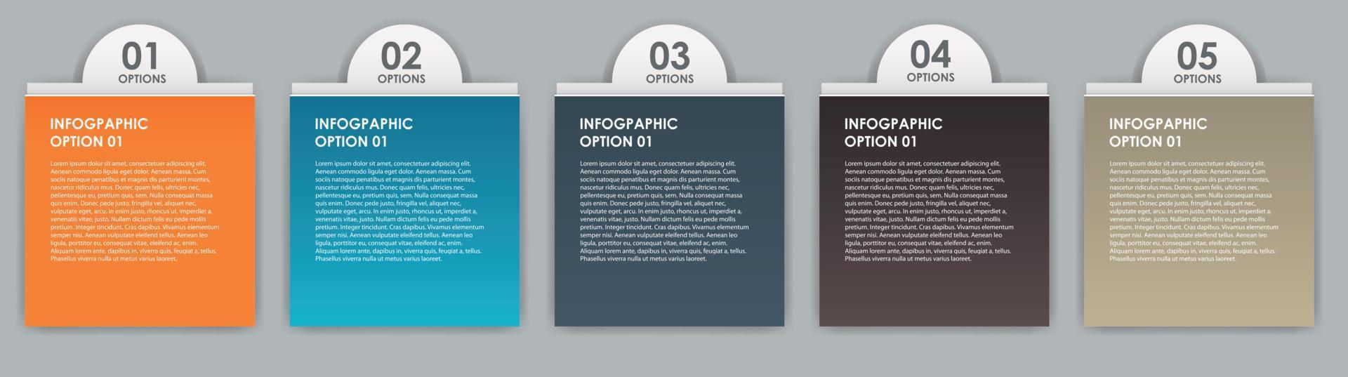 éléments de conception infographie illustration vectorielle vecteur