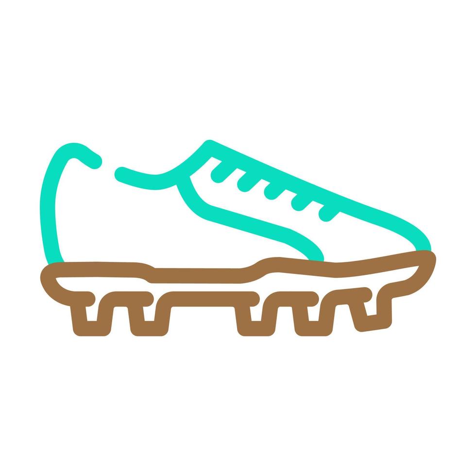 bottes chaussures couleur icône illustration vectorielle vecteur