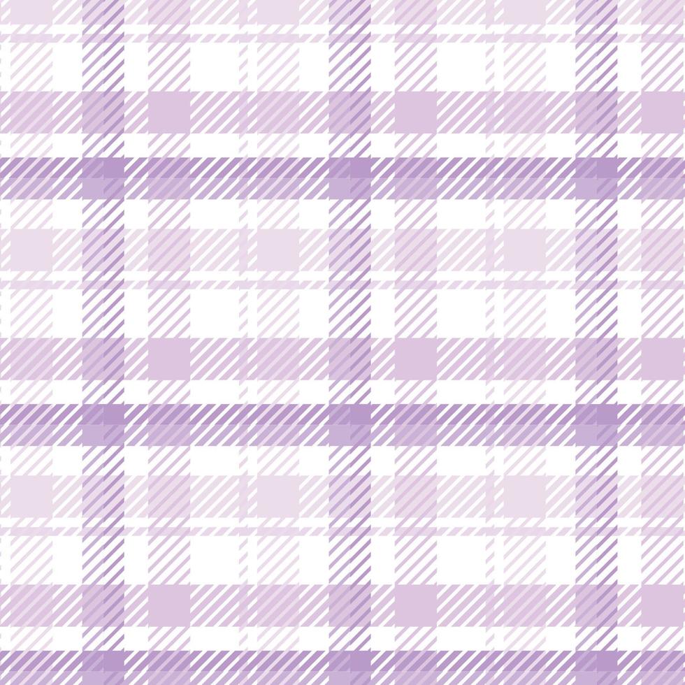 motif sans couture à carreaux tartan tissé écossais violet et blanc. vecteur