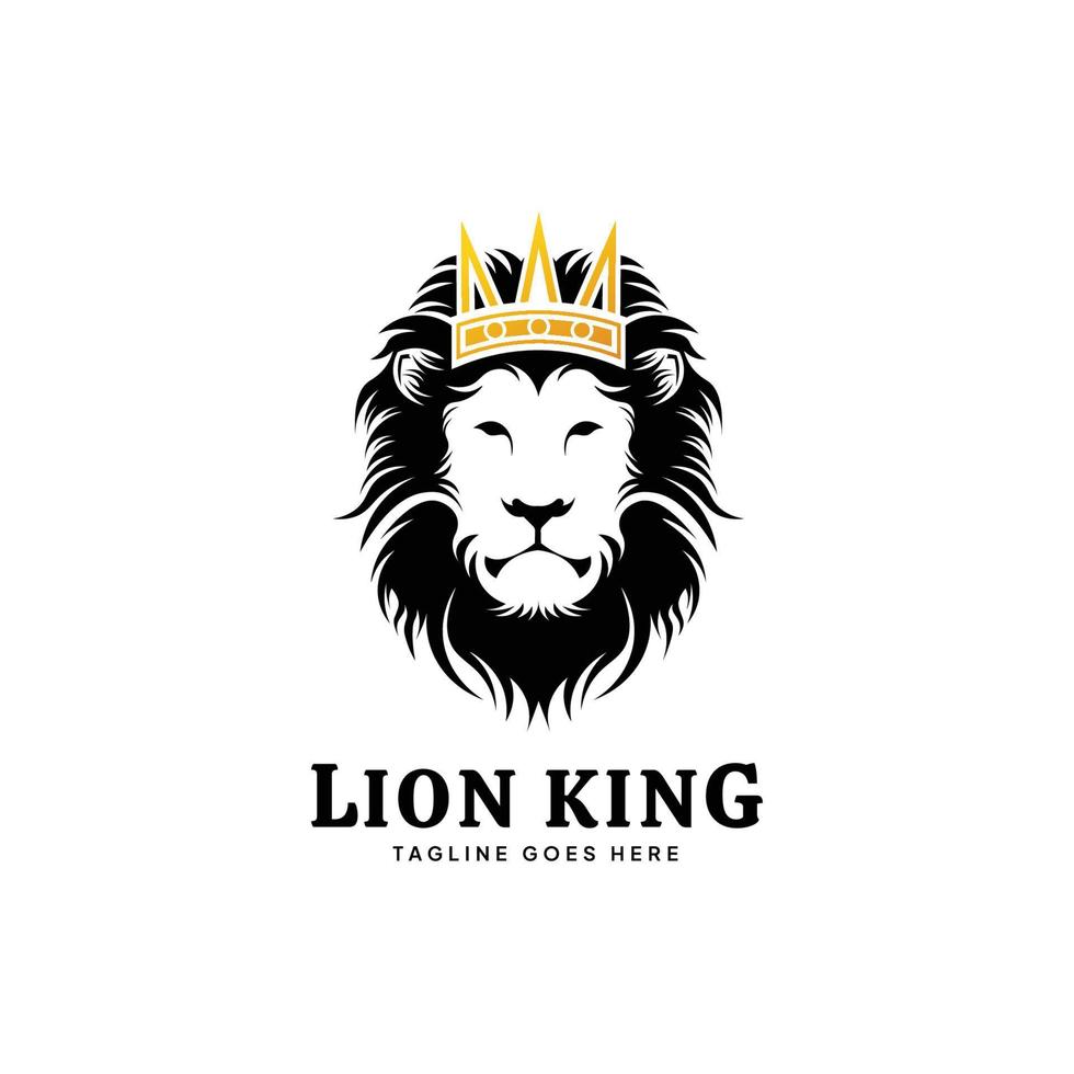 le roi lion logo modèle vecteur de style tribal