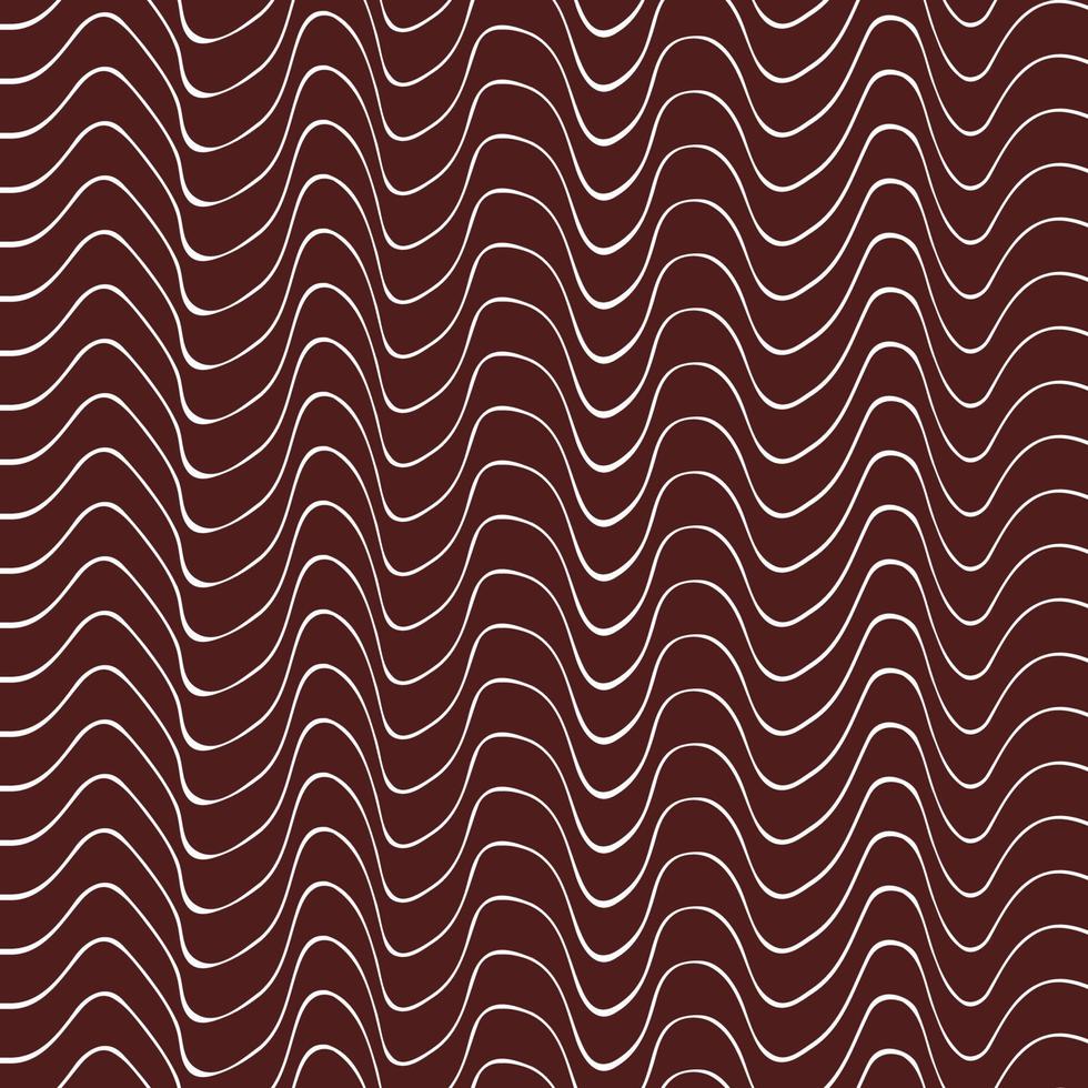 motif de lignes ondulées abstraites fond vintage rouge foncé vecteur