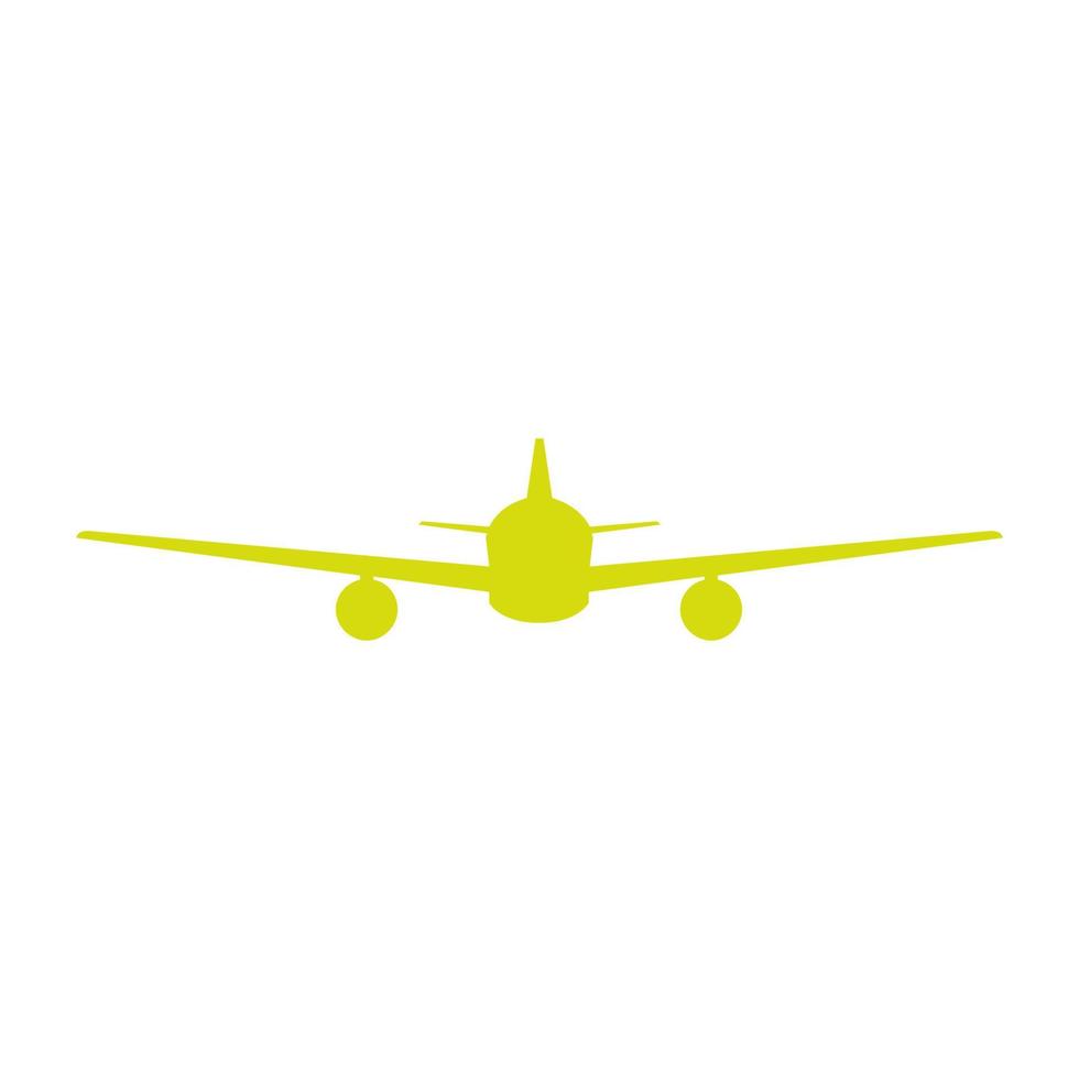 avion illustré sur fond blanc vecteur