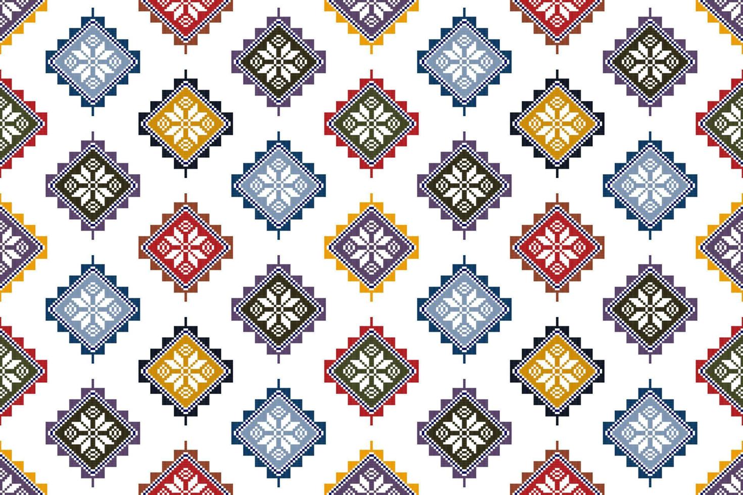 tartreez création de motifs textiles ethniques géométriques abstraits palestiniens. tapis en tissu aztèque ornements de mandala décorations textiles papier peint. tribal boho natif textile sans couture broderie traditionnelle vecteur