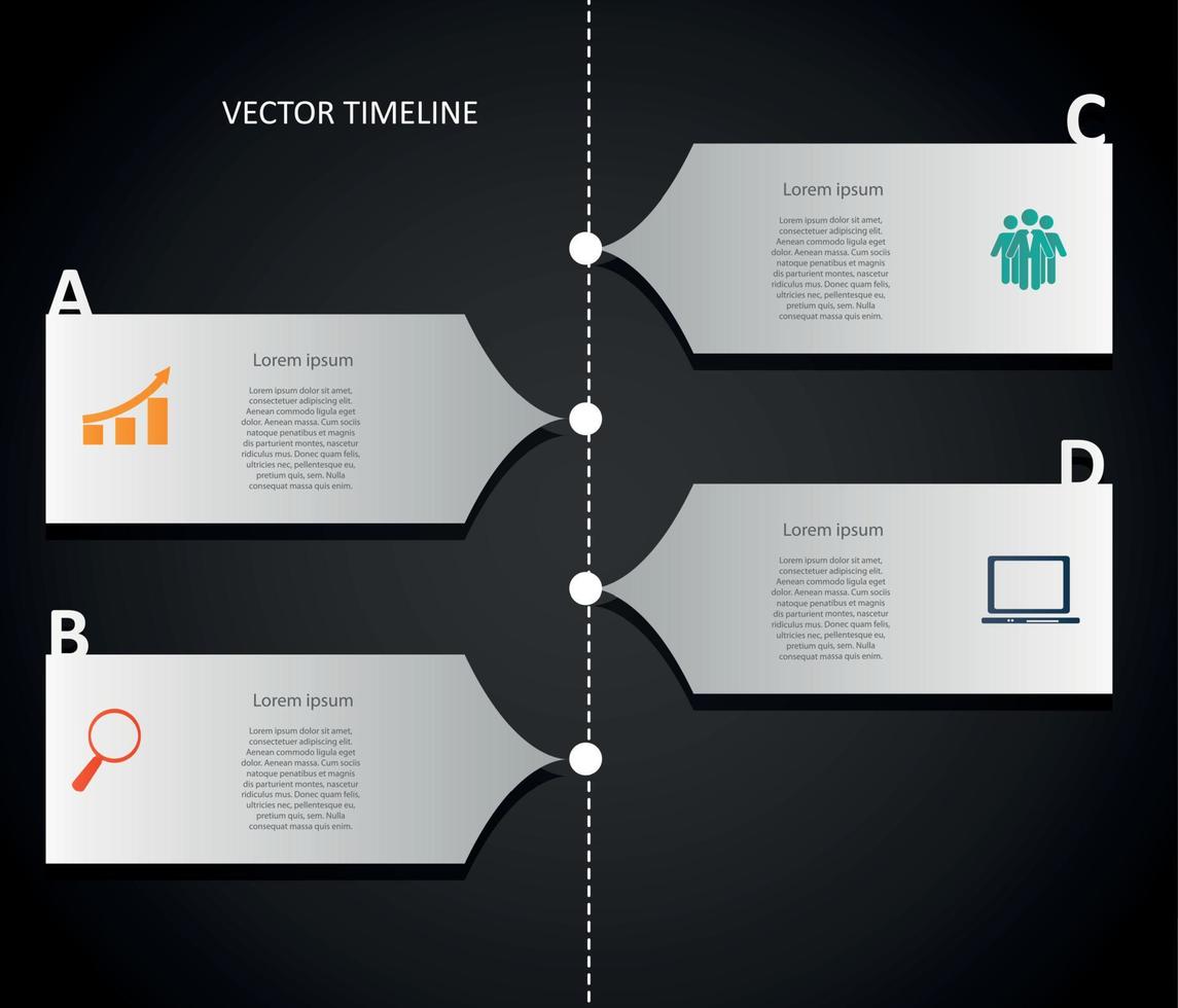 éléments de conception infographie illustration vectorielle vecteur