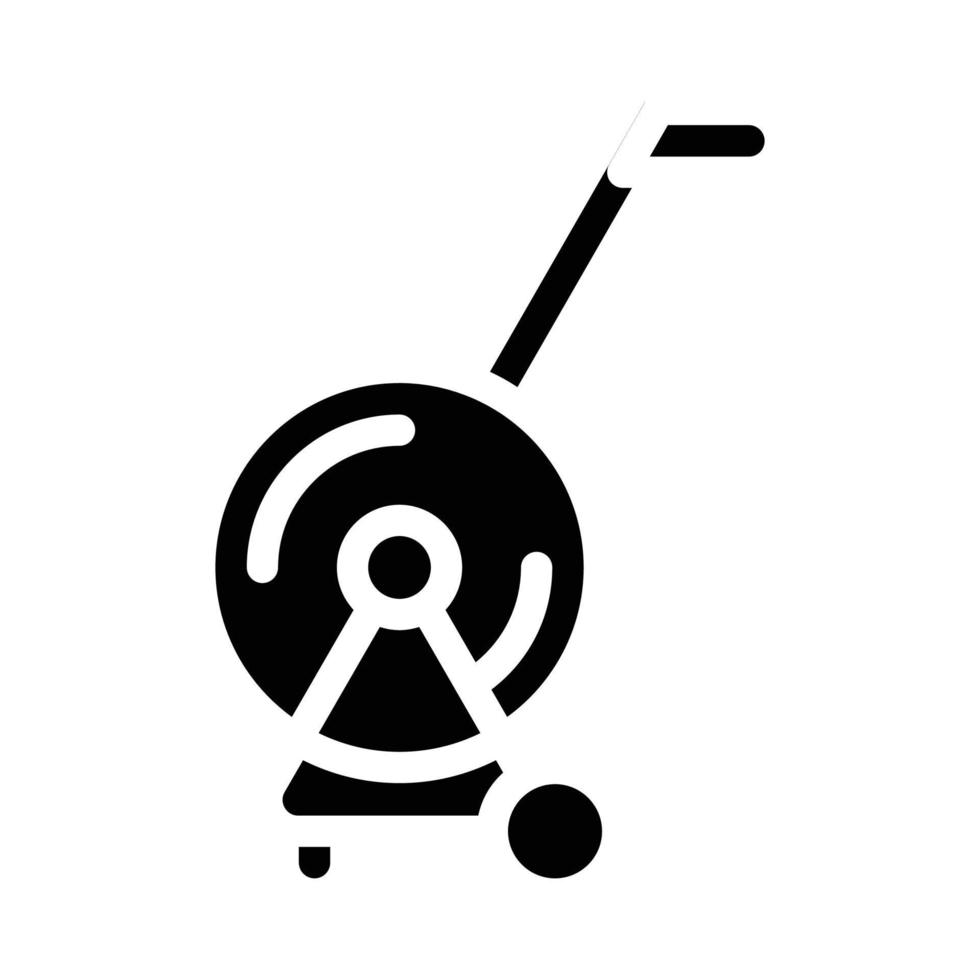 illustration vectorielle d'icône de glyphe de rouleau d'équipement d'irrigation vecteur