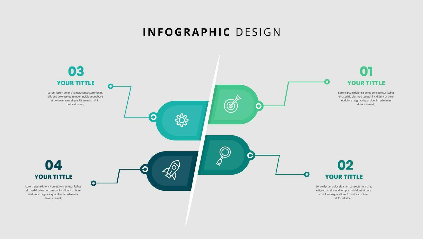 vecteur d'éléments infographiques