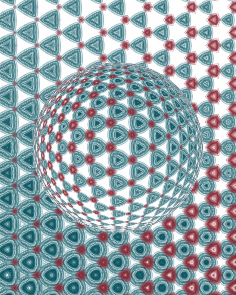 boule sphérique floue 3d colorée. illustration vectorielle vecteur