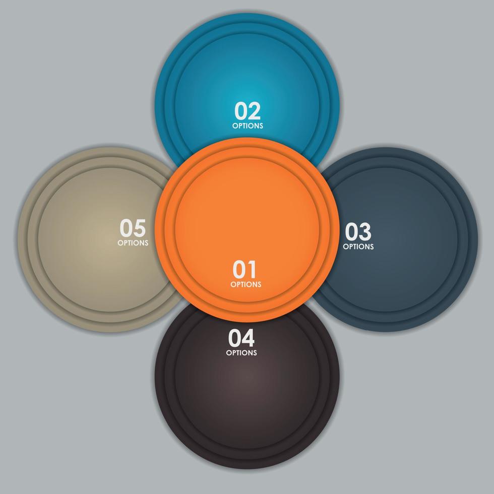 éléments de conception infographie illustration vectorielle vecteur