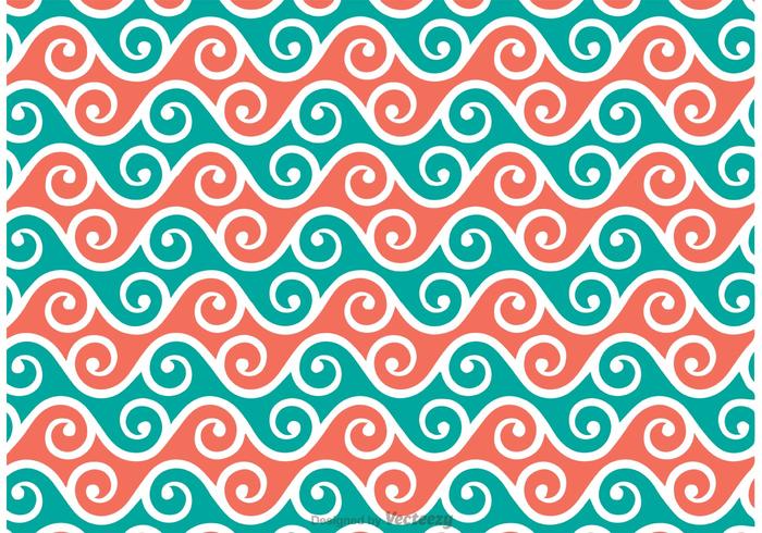 Swirly pattern vector