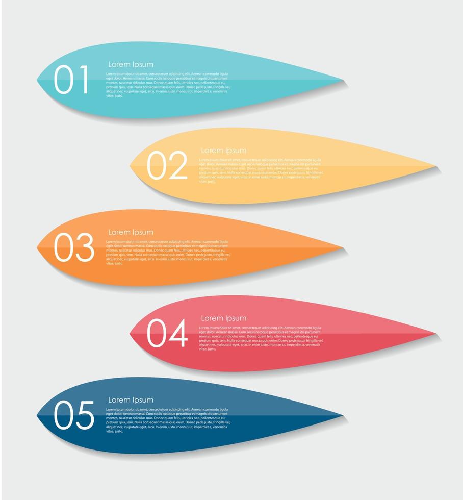 éléments de conception infographique pour l'illustration vectorielle de votre entreprise. vecteur