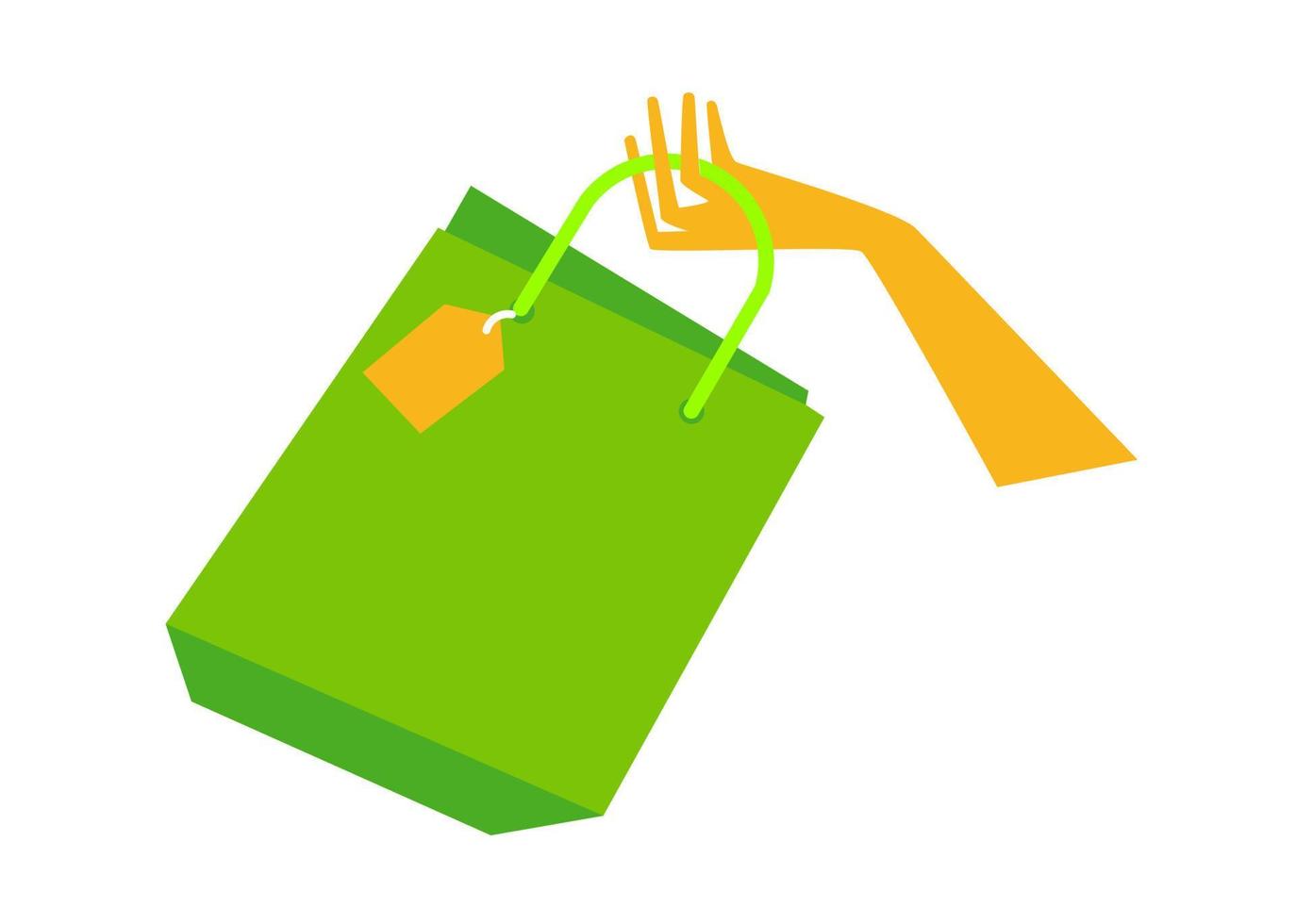 icône de forme shopping remise design vectoriel