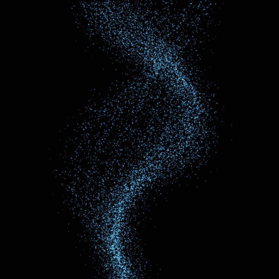 les étoiles à effet de lumière néon éclatent avec des étincelles isolées vecteur