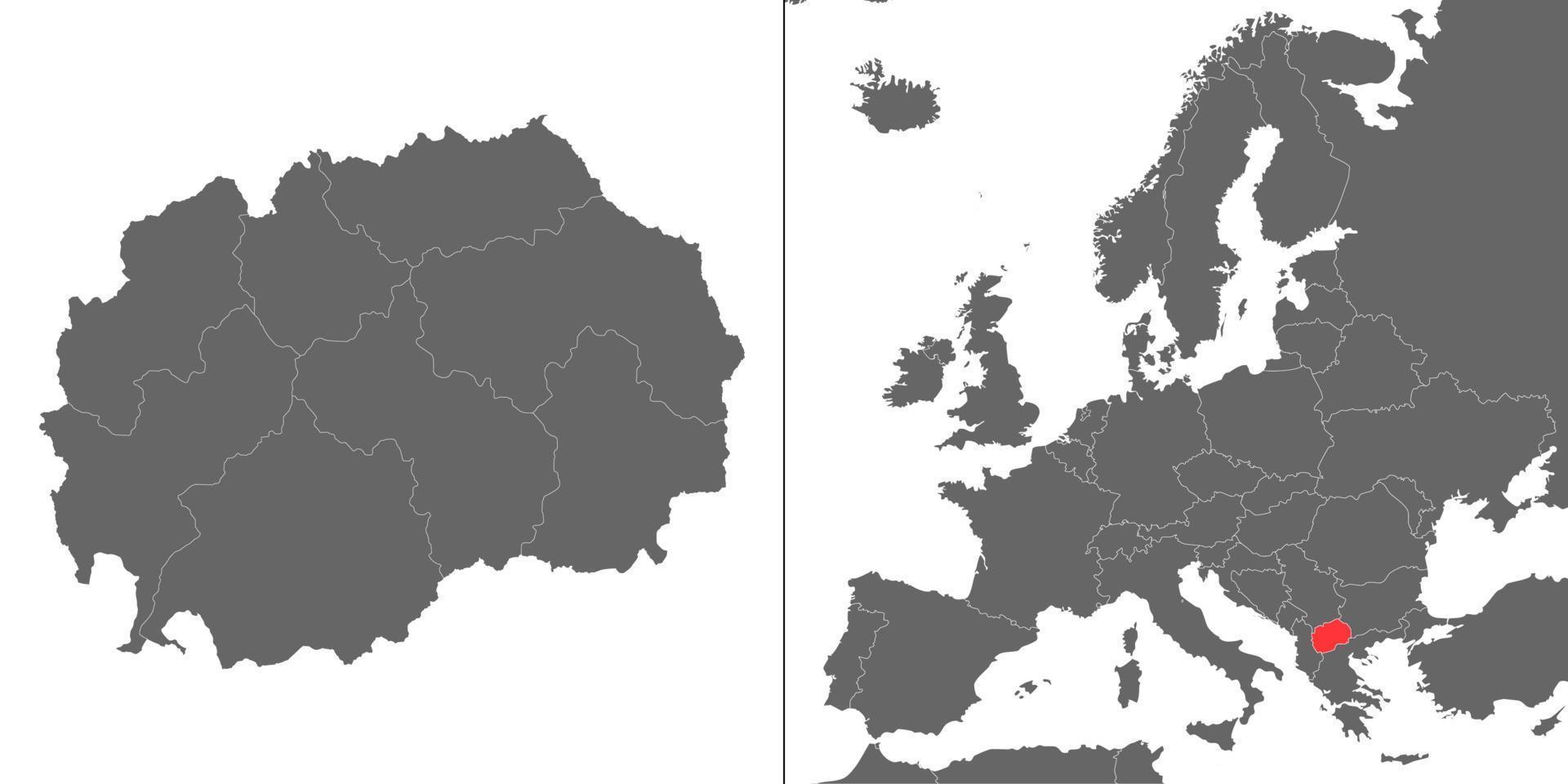 carte avec emplacement vecteur