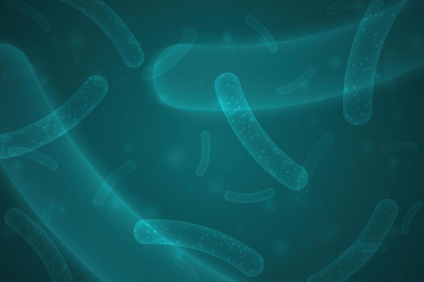 bactéries micro probiotiques vecteur